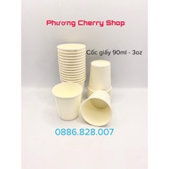 Combo of 50 premium Korean 90ml-3oz paper cups/cups