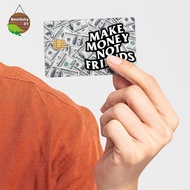 Nebaby 4pcs Credit Card Stickers For Credit Card Skin Debit Card Sticker Personalized Bank Card Stic