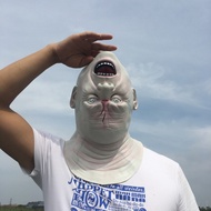 (Hỏa Tốc) Mặt nạ hóa trang Halloween Đầu Lật Ngược Kinh Dị bằng cao su thiên nhiên dùng để Troll bạn