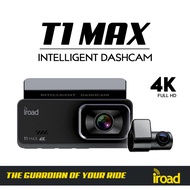 Iroad T1 MAX Intelligent Dashcam 4K Full HD Smart Car Camera Front-Rear