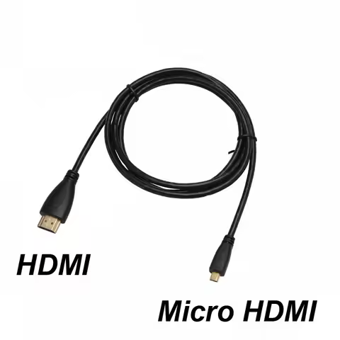1m/2m/3m/5M/10M V1.4 HDMI-Compatible to Micro HDMI Cable 1080p 1440p For HDTV PS3 XBOX 3D HD TV Digi