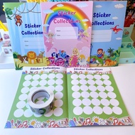 Competition and reward book sticker book for students