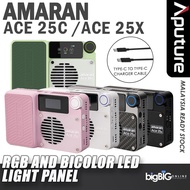 Aputure Amaran Ace 25C RGB / Amaran Ace 25X Bicolor LED Light Panel Video Light for Photography and 