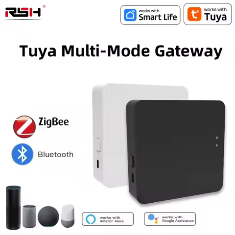 Tuya Multi Mode ZigBee Bluetooth Gateway Hub Wireless Smart Home Appliances Remote Controller Bridge
