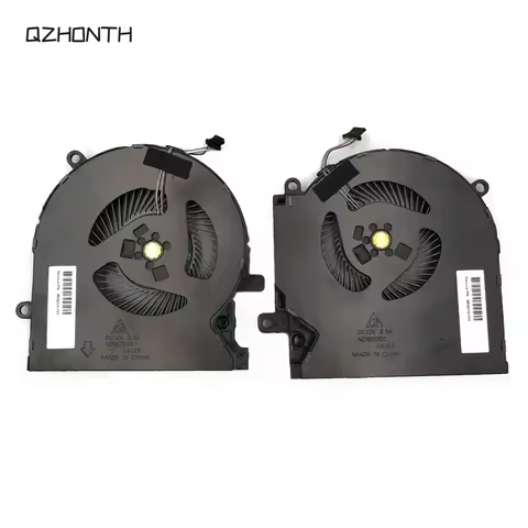 New Original CPU+GPU Cooling Fan For HP OMEN 15-EK 15-EN M04215-001 M04216-001 (12V version)
