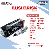 Brisk FIZ R RGR VESPA PX 150 Excel 150 Tornado Racing Motorcycle Spark Plugs complete ETC Copper N14