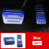 Fengge1สำหรับ Chery Omoda C5 5 FX EV 2022 2023เครื่องเร่งแป้นเหยียบรถยนต์อัตโนมัติแผ่นผ้าเบรกเชื้อเพ