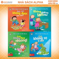 Combo of 4 Books Understanding Children's Emotions and Behavior: I'm Not Afraid + Why Can't You + No