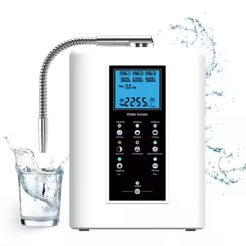 Japan Imported Built-in Filter Kangen Water Titanium Platinum Coating 5/7/9 Plates Alkaline Kangen W