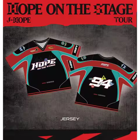 Jhope Bangtan Army Espero Que Uno De Los Escenarios Jersey Women's Y2k Fashionable Casual Comfortabl