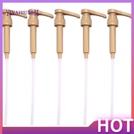【Yinahiut001】5 Pcs Coffee Milk Tea Dispenser Syrup Pump Black Liquid Dispenser for  Syrup 8Ml Juice 