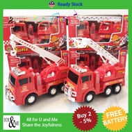 Fire Truck Cement Mixer Excavator Trucks Garbage Truck Tanker Lifter Children Toys Lori Bomba Lori S