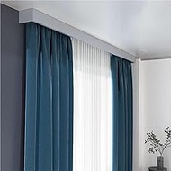 Curtain Pelmet,Curtain Box Custom Size Decorative 4-in-1 Valance Panel, Heavy-duty Hidden Window Cur