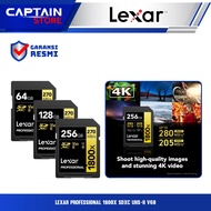 Lexar Professional 1800x SDXC UHS-II V60 256GB - SD CARD MEMORY LEXAR