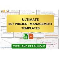 50+ Project Management Excel Template PowerPoint Template| Dashboard Excel