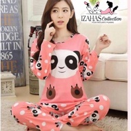 IZAHAS.CO | BAJU TIDUR KARTON PANDA