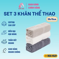 Linh Anh Towel Spa Shampoo Set 38x78cm 100% High Quality Cotton, Soft, Smooth, Absorbent, No Color