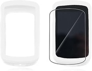 Case for Magene C606 Bike Computer Silicone Protective Case with Soft Screen Protector, Shockproof, 