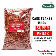 TUMBUKIN Pure Chili Flakes Chili Flakes/ Coarse Chili Flakes 1Kg 500g/