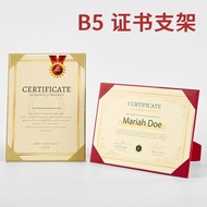 Vertical Certificate Shell B5 Certificate Frame Certificate Holder Certificate Cover Environmentally
