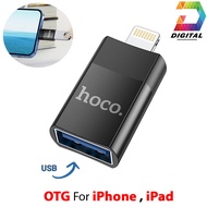 Đầu Chuyển OTG Hoco UA17 Cho iPhone iPad Dùng Cổng Lightning Chính Hãng