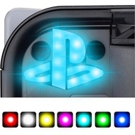 RGB Logo LED for PS5 and PS5 Slim Console, Illuminated Logo LED for PS5 Disc &amp; Digital Console - 7 Colors