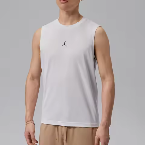 Nike Authentic JORDAN Men's Comfortable Breathable Simple Daily Vest T-Shirt IF0890-100