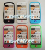 Apple iPod Touch 5代 保護套 繽紛 聰明豆 果凍套  iTouch 5 軟殼 軟套 藍 桃紅橘 綠 白