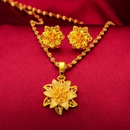 ซื้อ1แถม [ของแท้ 100% ส่งไว!] สร้อยคอผู้หญิง ทอง necklace women gold สร้อยคอทอง ชุบทองแท้ 96.5% ทองปลอม ไม่ลอก สร้อยคอทองคำ สร้อยคอทองชุบ สร้อยทอง สร้อยพระ สร้อยคอห้อยพระ จี้พระทองคำแท้ สร้อยทองไม่ลอก ทองแท้หลุดจำนำ สร้องคอ สร้อยคอทองแท้1บ