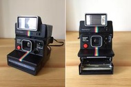 Polaroid Instant 1000 Deluxe 含閃光燈裸裝 寶麗來 拍立得 彩虹機 (sx-70 lomo)