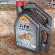 CASTROL OLI GTX 0W20 ULTRACLEAN 3.5 LITER ORIGINAL 100% GENUINE