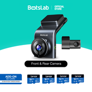 Botslab G300H Plus Dash Cam 4K Super HD Wide Angle Front & Rear Video Recording Night Vision Parking
