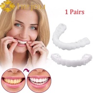 HEJOU Teeth Accessories Cover Comfort Fit Cosmetic Teeth Teeth Whitening Teeth Beauty False Teeth Ve