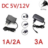 AC 110-240V 5V 12V 1A 2A 3A Universal Power AC/DC Adapter Charger EU Plug adapter DC 5.5*2.1mm Micro