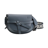 【二手】 LOEWE Gate Dual Bag 迷你肩背包 A650N46X13 小牛皮 海軍藍