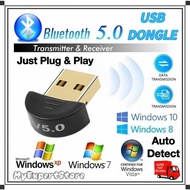 Portable USB V5.0 Bluetooth Dongle Dual-Mode Bluetooth Transmission, Supporting Bluetooth Voice, Data &amp; Multi-Language