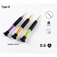 Screwdriver Y 0.6 Shape Repair Tools Tri Wing Tri-Point For Handphone Mobile Phone Repair Motherboar