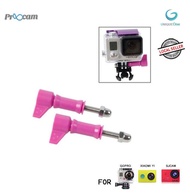 Proocam Pro-F106PK L-Like shape Thumb Screw with tale for Gopro Hero 6 5 4 3 2 1 (Pink)