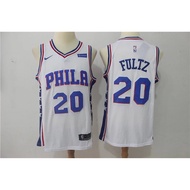 New Season Jersey Philadelphia 76ers FULTZ Jerseys No. 76ers No. 20 FULTZ Embroidered Basketball Uni