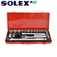 SOLEX บล็อคชุด NO.6018-24 MM. พร้อมด้ามขัน