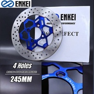 ENKEI 245mm Front Disc Brake Disc Suitable 4 Holes For Sniper150 Sniper155 Sniper135 Raider 150
