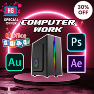 คอมทำงาน corei5/ram8/ssd240/GT 610