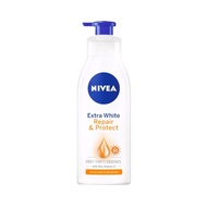 NIVEA | Extra White Repair & Protect Lotion ขนาด 525 มล. โลชั่นบำรุงผิวกาย ผสมสารป้องกันแสงแดด SPF30