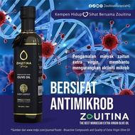 Extra Virgin Olive Oil Organic MINYAK ZAITUN ZOUITINA MOROCCO