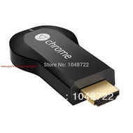 Original Google Chromecast 1080P HDMI Internet Streaming Media Player - Black