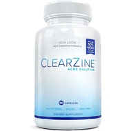 Acne Pills for Teens & Adults | Clear Skin Supplement, Vitamins for Hormonal & Cystic Acne, 90 Caps