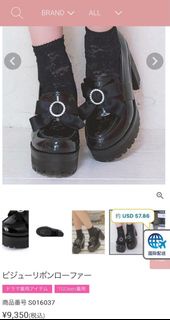 地雷系Rojita正品厚底鞋