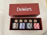 Dewar's 撲克牌骰子套裝