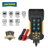 AUTOOL BT880 Battery Tester With Printer Battery Analyzer Tester Cranking Automobile Battery  8-30V 