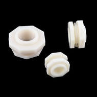 ABS 1/2"-2" Male/Female Thread Water Tank Connector Plastic Pipe Fitting for Fish Tank Aquarium DIY Adapters